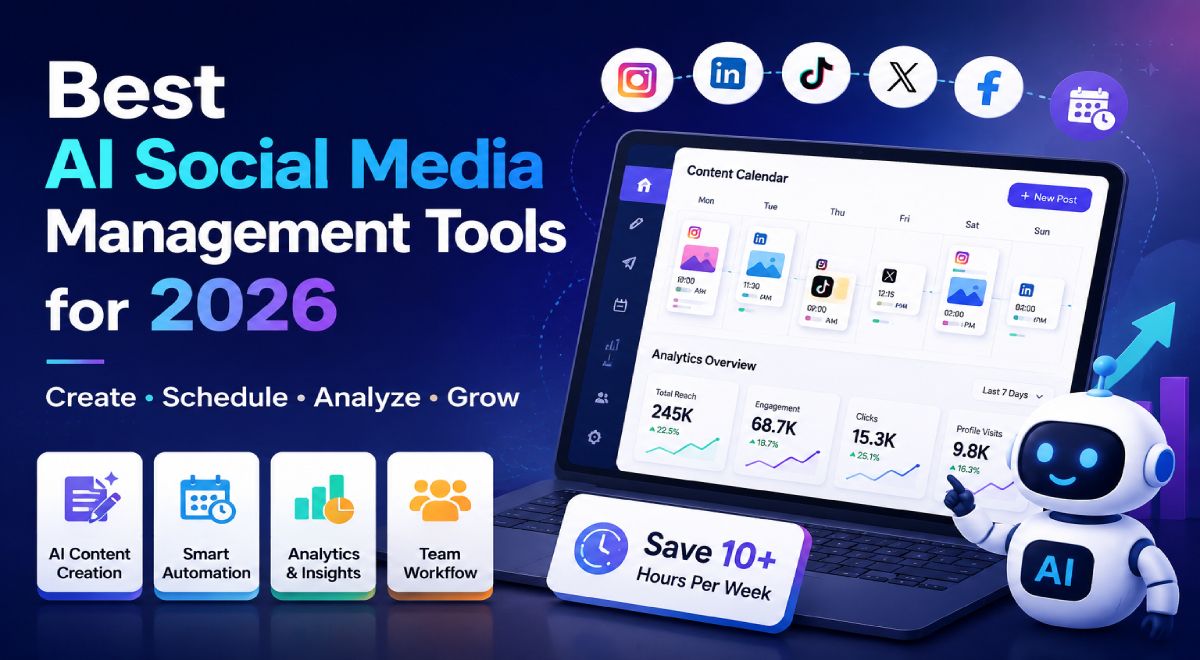 Best AI Social Media Management Tools for 2026
