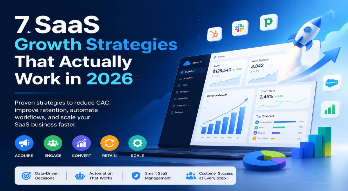 SaaS growth strategies for business growth in 2026